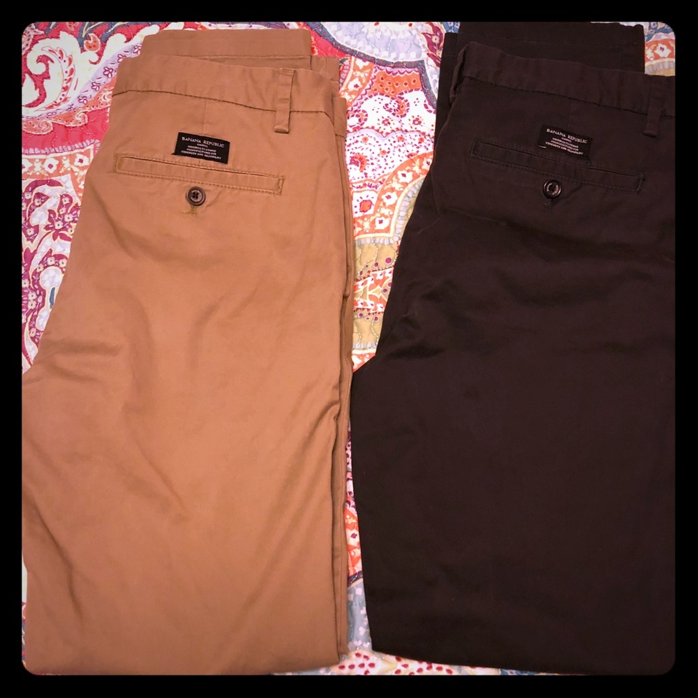 Banana Republic Fulton Skinny Chinos